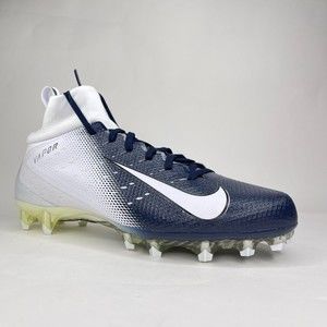 Nike Mens Vapor Untouchable Pro 3 Navy Blue Football Cleats Size 15 AO3021-102